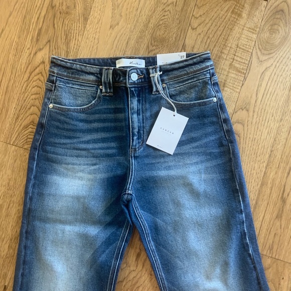 Kancan Holly High Rise Flare Hem Jeans Dark Women’s Multi Sizes NWT - Picture 6 of 15